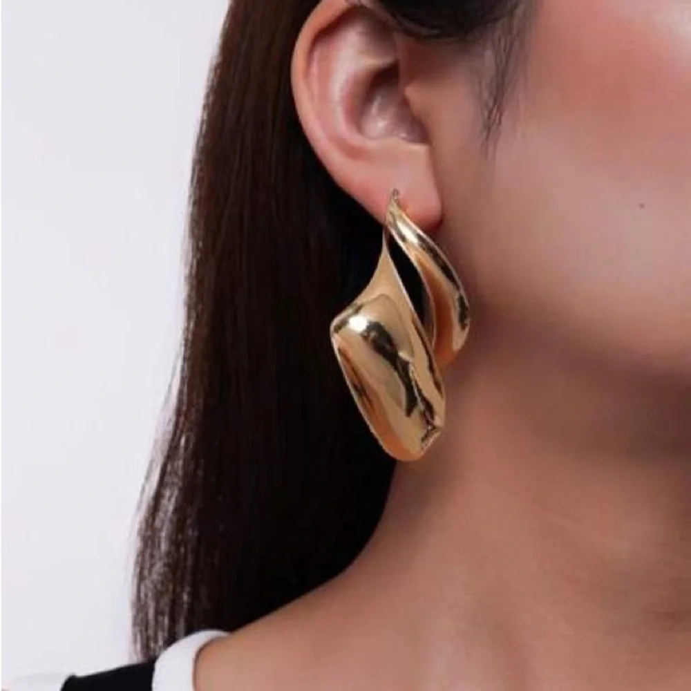 NWT Zara Twisted Earrings